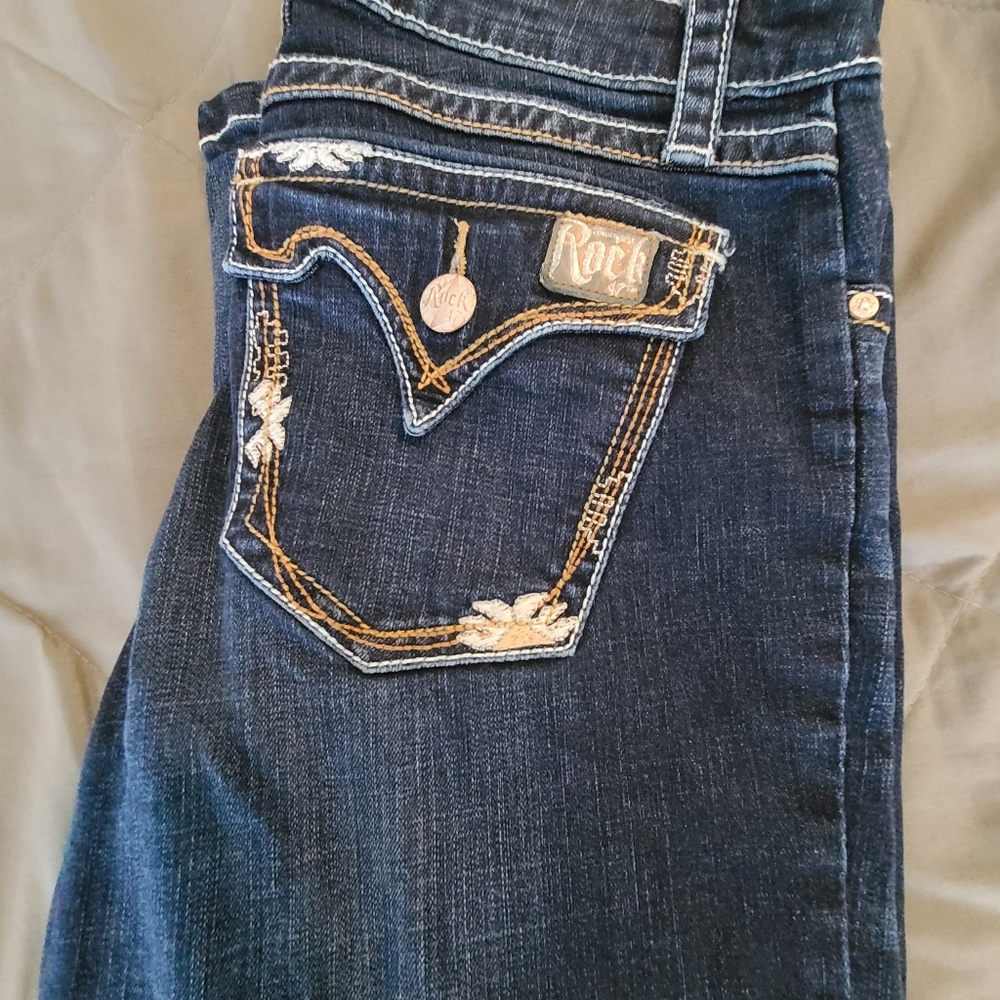 30x34 women Rock 47 Wranglers Low rise Jean